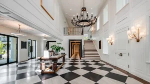 Jennifer Lopaze and Ben Affleck beverly Hills House interior