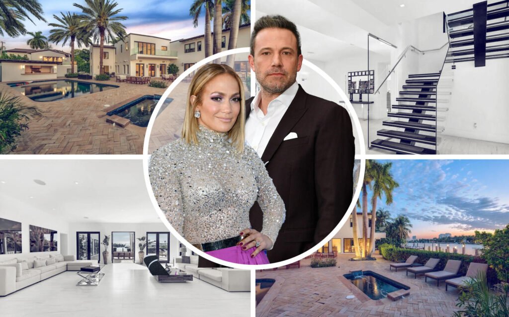 Jlo and Ben Miami waterfront Home