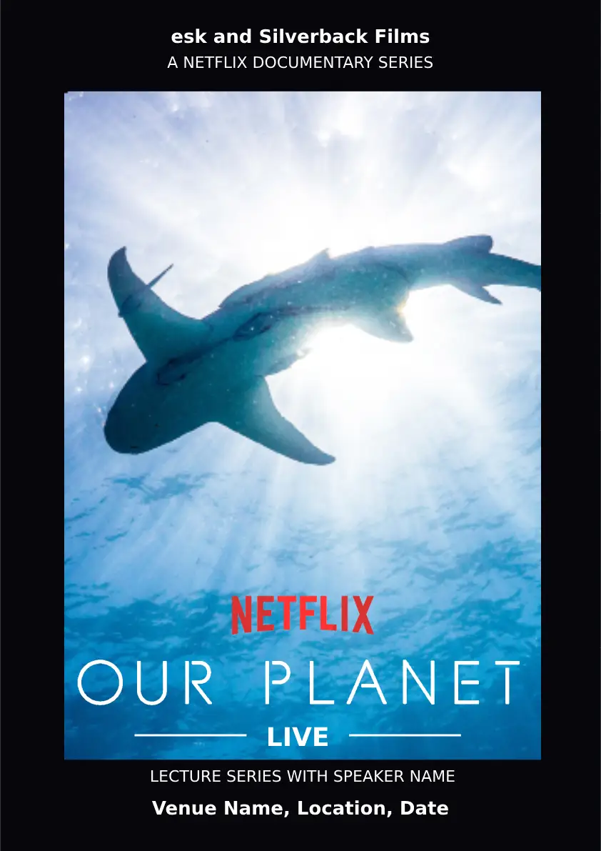 Netflix our-planet-live lecure series