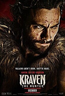 Kraven the Hunter, new film releases Kraven the Hunter, new film releases